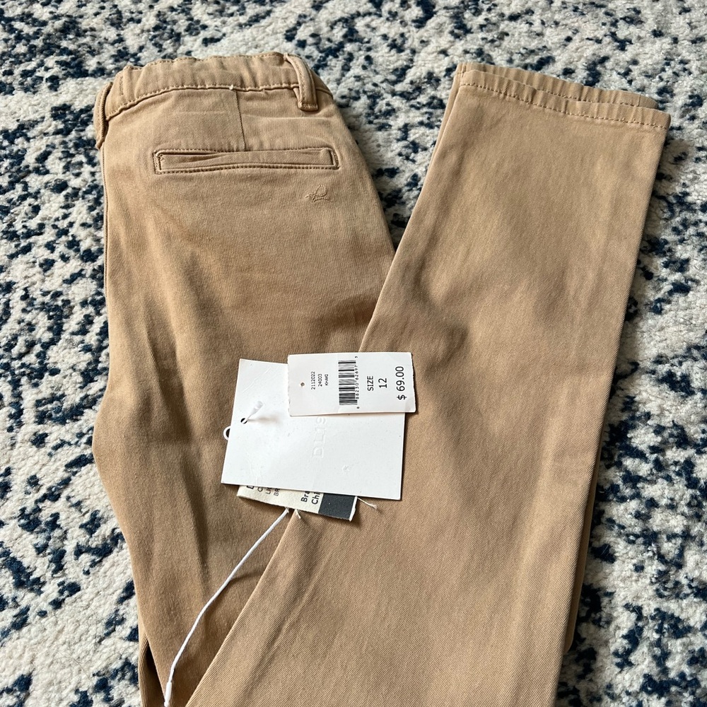 DL1961 boys Brady slim chino pants size 12
